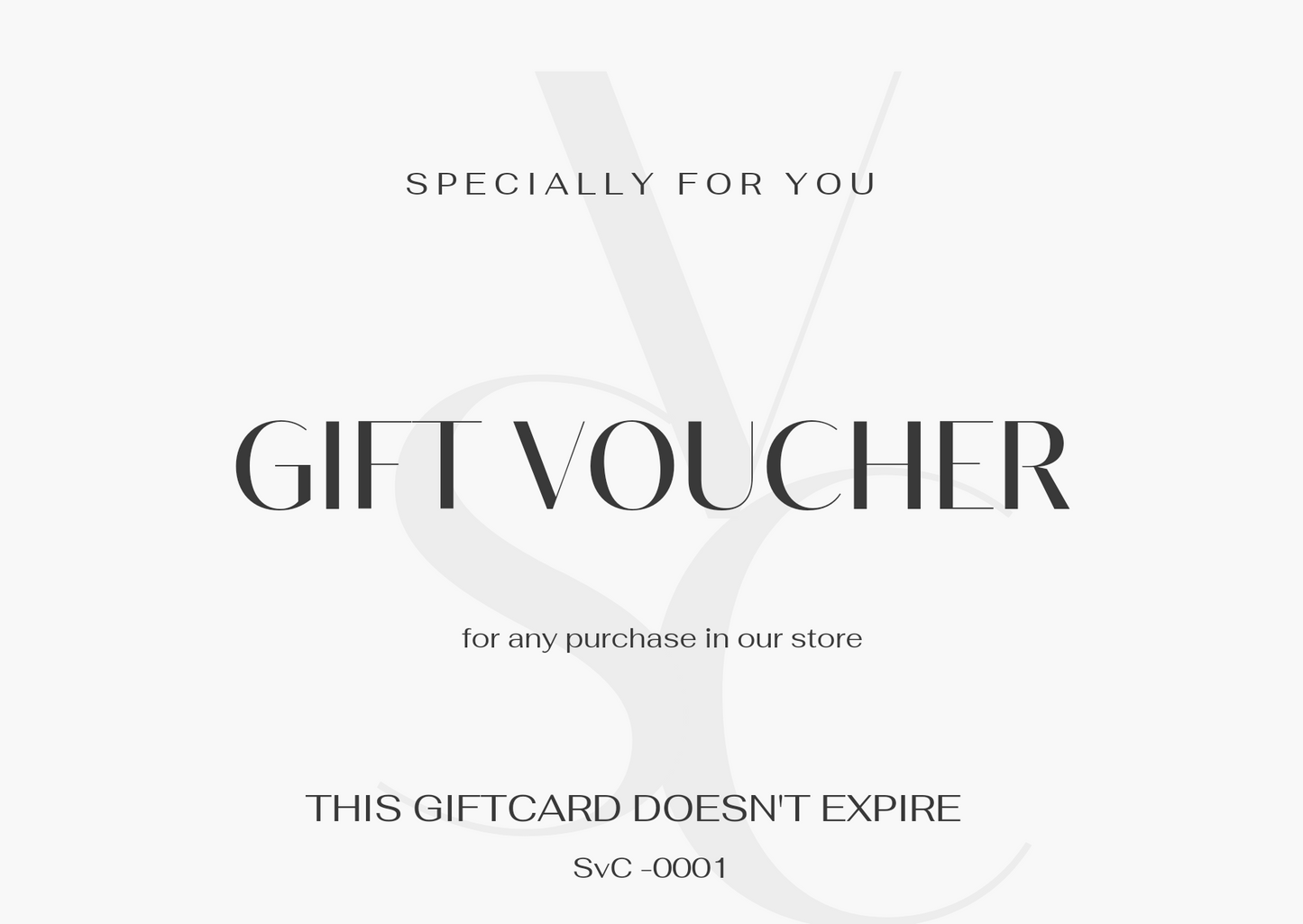 SVC Gift Voucher