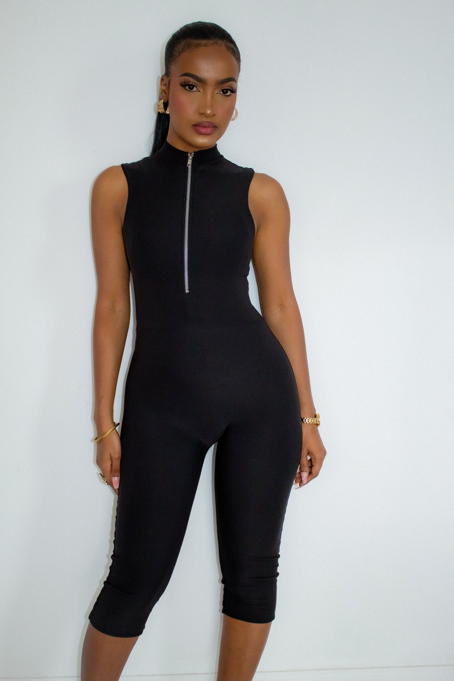 Zenica Capri Romper