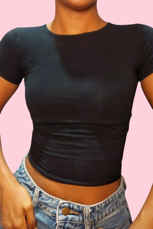 High Neckline BabyTee Cotton [Showroom]