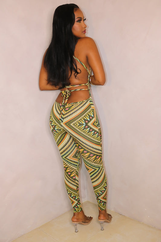 Mykonos Jumpsuit Printed